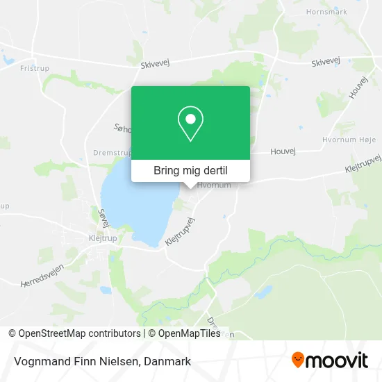 Vognmand Finn Nielsen kort