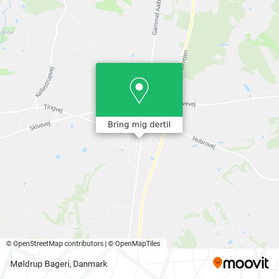 Møldrup Bageri kort