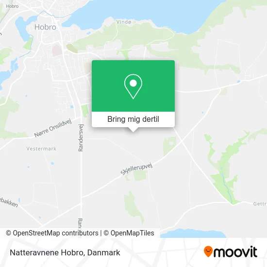 Natteravnene Hobro kort