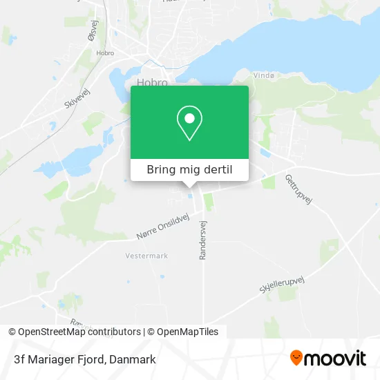 3f Mariager Fjord kort