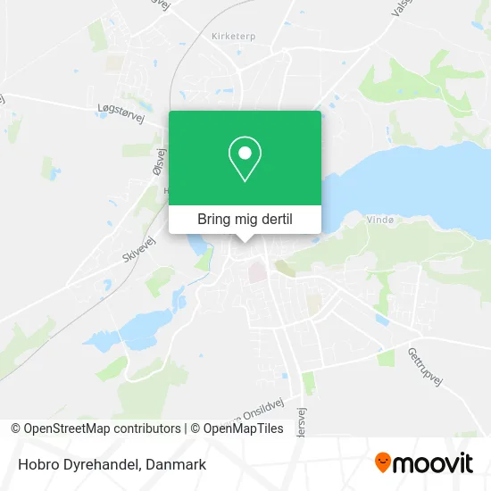 Hobro Dyrehandel kort