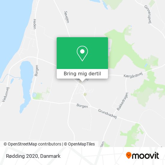 Rødding 2020 kort