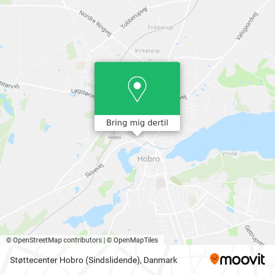 Støttecenter Hobro (Sindslidende) kort