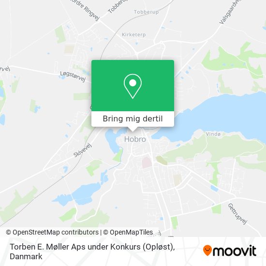Torben E. Møller Aps under Konkurs (Opløst) kort
