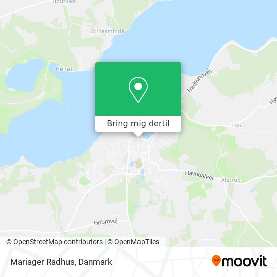 Mariager Radhus kort