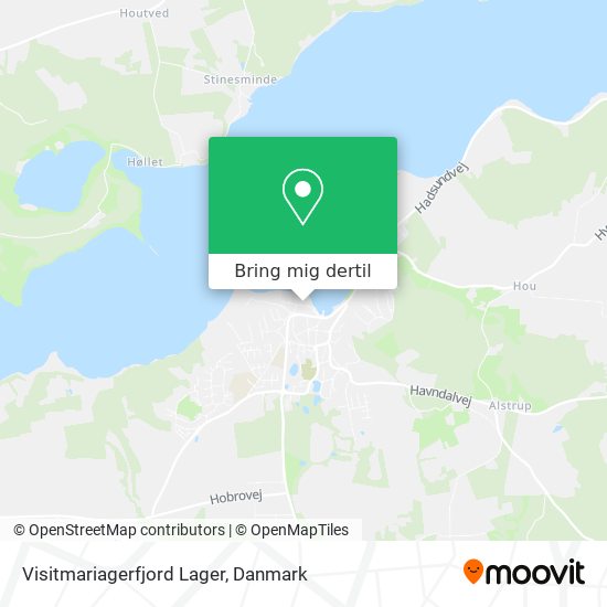 Visitmariagerfjord Lager kort