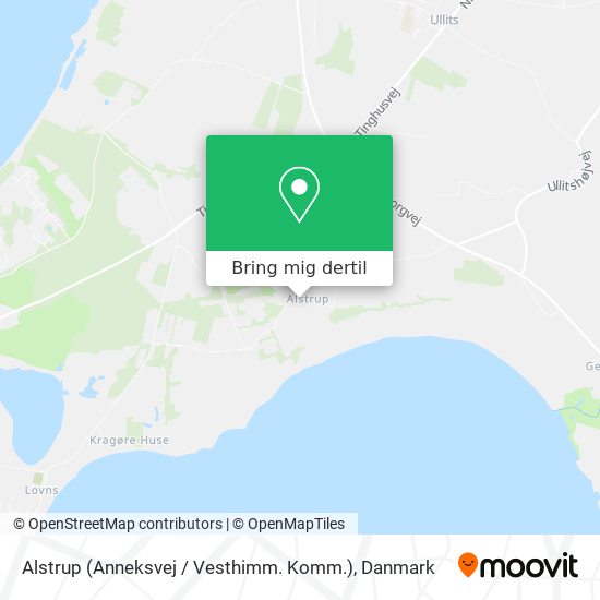 Alstrup (Anneksvej / Vesthimm. Komm.) kort
