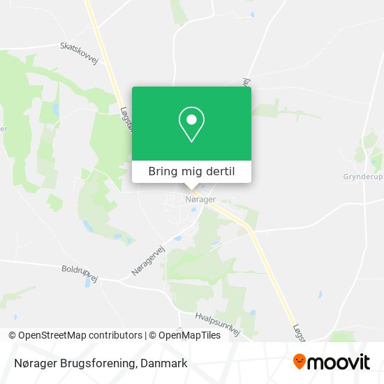 Nørager Brugsforening kort