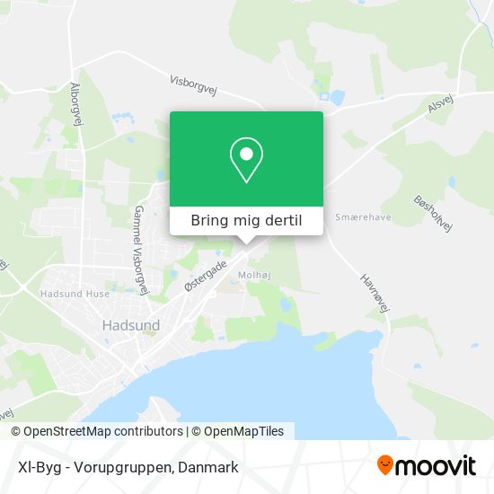 Xl-Byg - Vorupgruppen kort