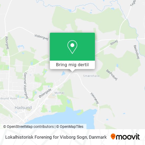 Lokalhistorisk Forening for Visborg Sogn kort