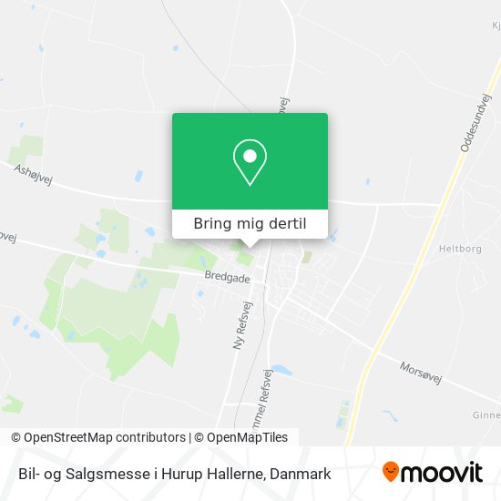 Bil- og Salgsmesse i Hurup Hallerne kort