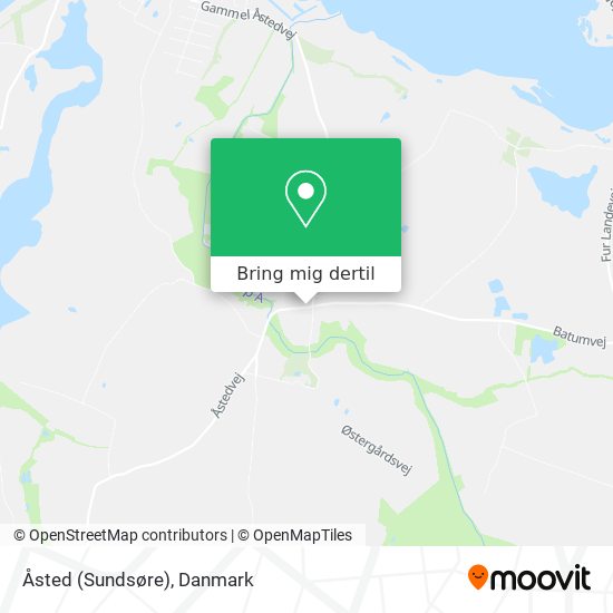 Åsted (Sundsøre) kort