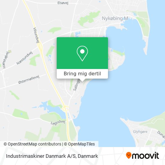 Industrimaskiner Danmark A/S kort
