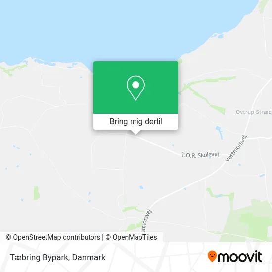 Tæbring Bypark kort
