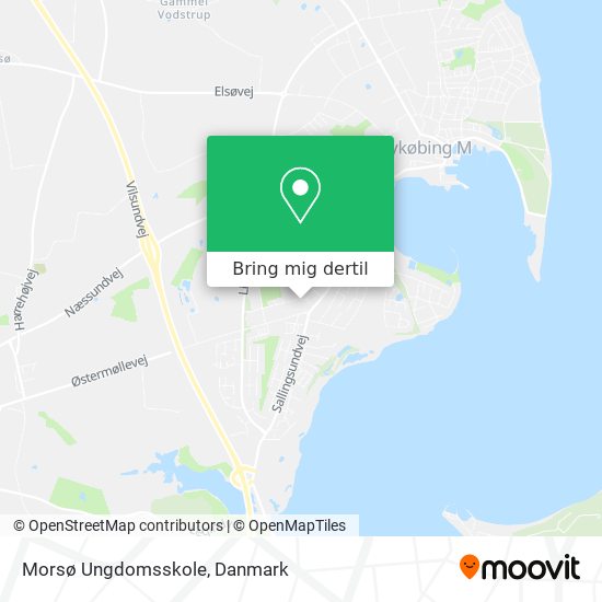 Morsø Ungdomsskole kort