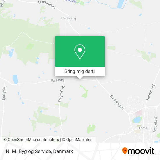 N. M. Byg og Service kort