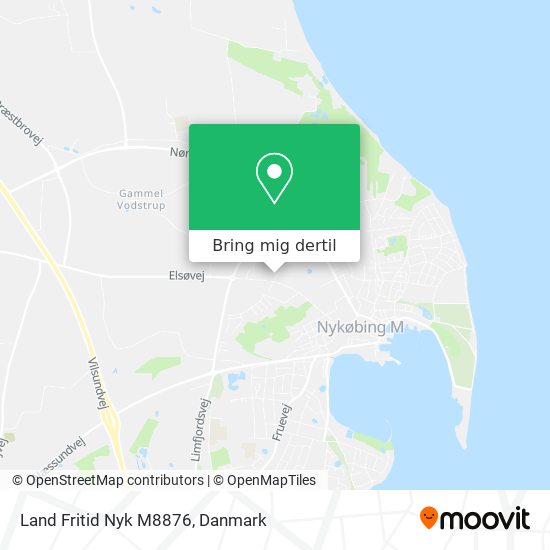Land Fritid Nyk M8876 kort