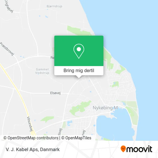 V. J. Kabel Aps kort