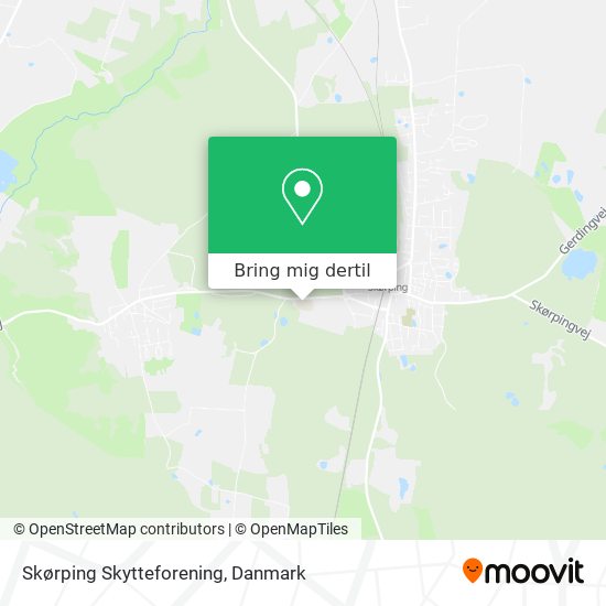 Skørping Skytteforening kort