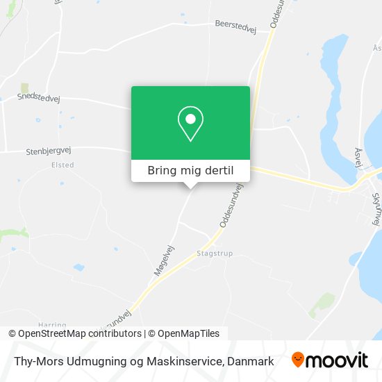 Thy-Mors Udmugning og Maskinservice kort