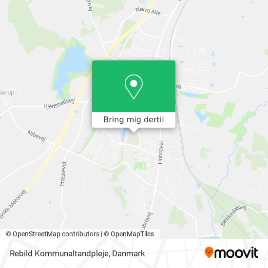 Rebild Kommunaltandpleje kort