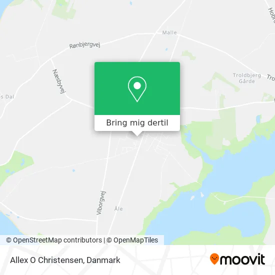 Allex O Christensen kort