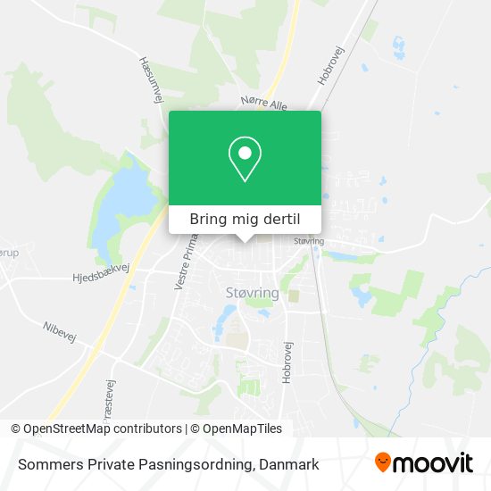 Sommers Private Pasningsordning kort