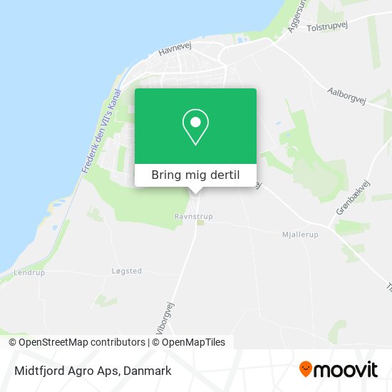 Midtfjord Agro Aps kort