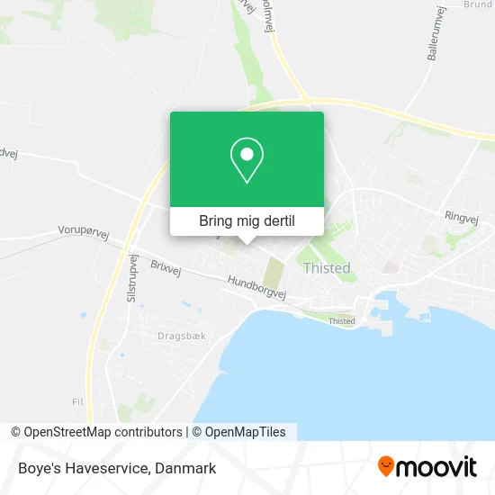 Boye's Haveservice kort