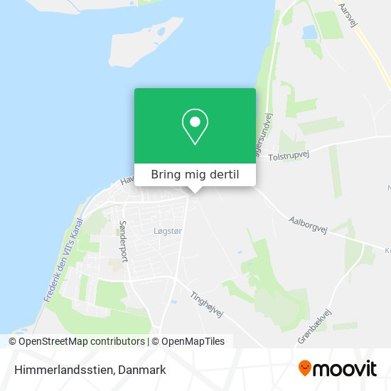 Himmerlandsstien kort