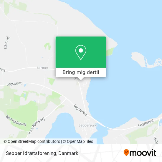 Sebber Idrætsforening kort