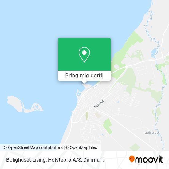 Bolighuset Living, Holstebro A / S kort