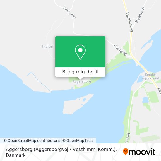 Aggersborg (Aggersborgvej / Vesthimm. Komm.) kort