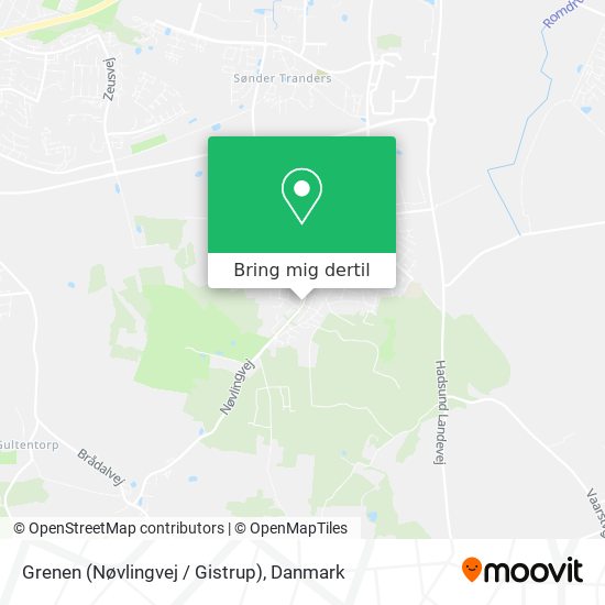Grenen (Nøvlingvej / Gistrup) kort