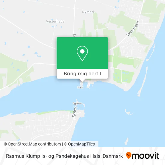 Rasmus Klump Is- og Pandekagehus Hals kort