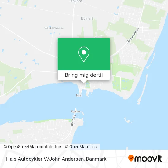 Hals Autocykler V / John Andersen kort