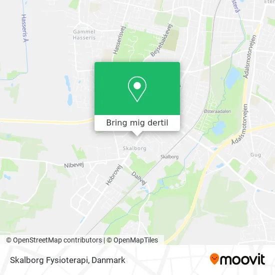 Skalborg Fysioterapi kort