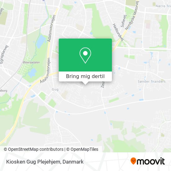 Kiosken Gug Plejehjem kort