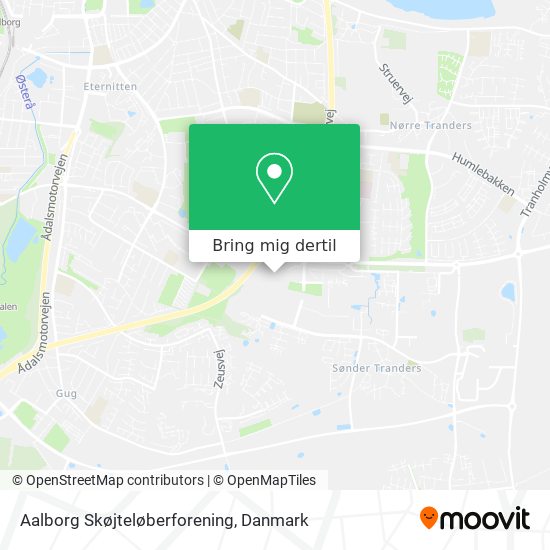 Aalborg Skøjteløberforening kort