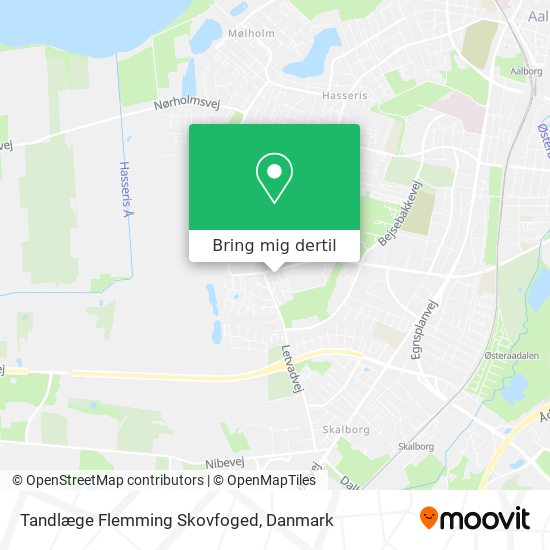 Tandlæge Flemming Skovfoged kort