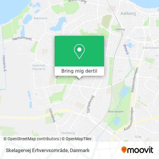 Skelagervej Erhvervsområde kort