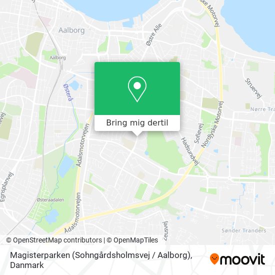 Magisterparken (Sohngårdsholmsvej / Aalborg) kort