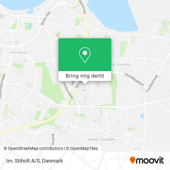 Im. Stiholt A/S kort