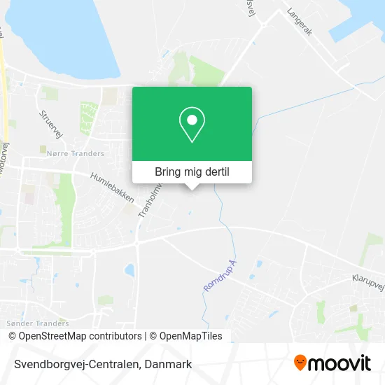 Svendborgvej-Centralen kort
