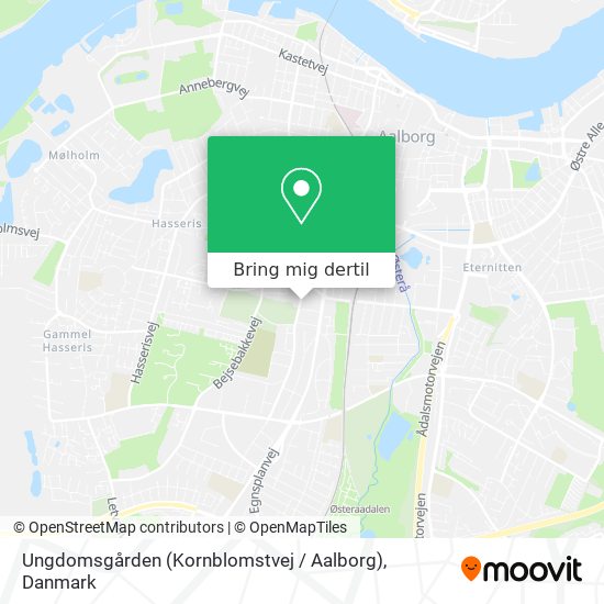Ungdomsgården (Kornblomstvej / Aalborg) kort