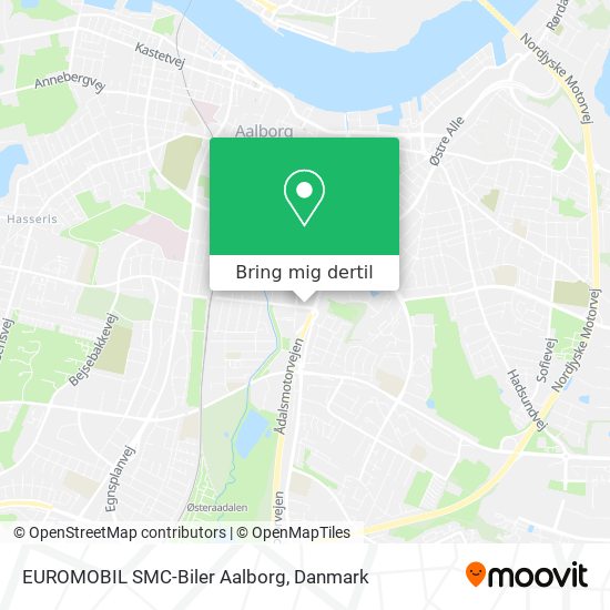 EUROMOBIL SMC-Biler Aalborg kort