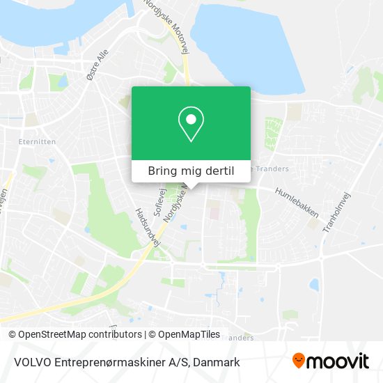 VOLVO Entreprenørmaskiner A/S kort
