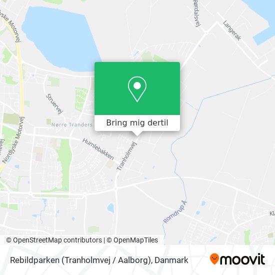 Rebildparken (Tranholmvej / Aalborg) kort