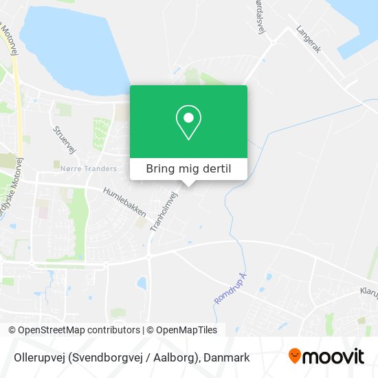Ollerupvej (Svendborgvej / Aalborg) kort