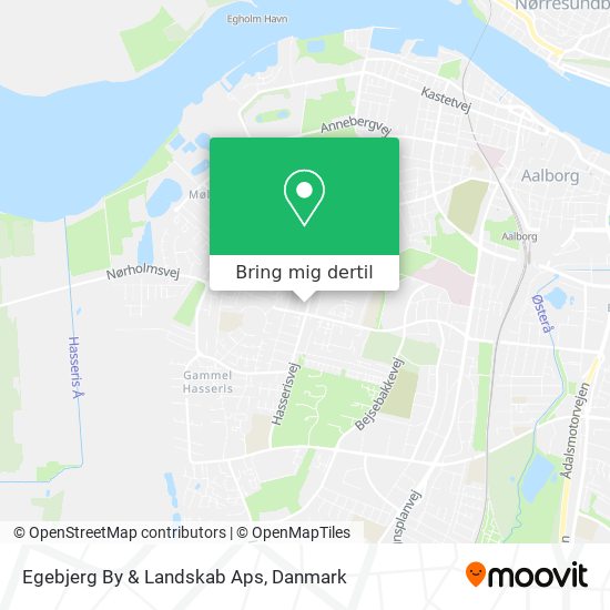 Egebjerg By & Landskab Aps kort